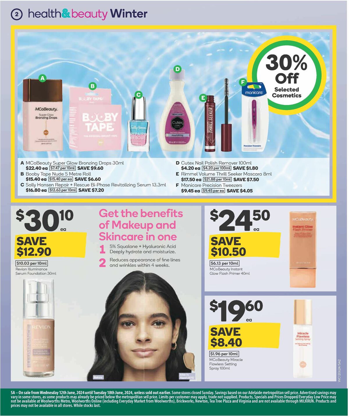 Woolworths Winter Health & Beauty Catalogues from 12 June