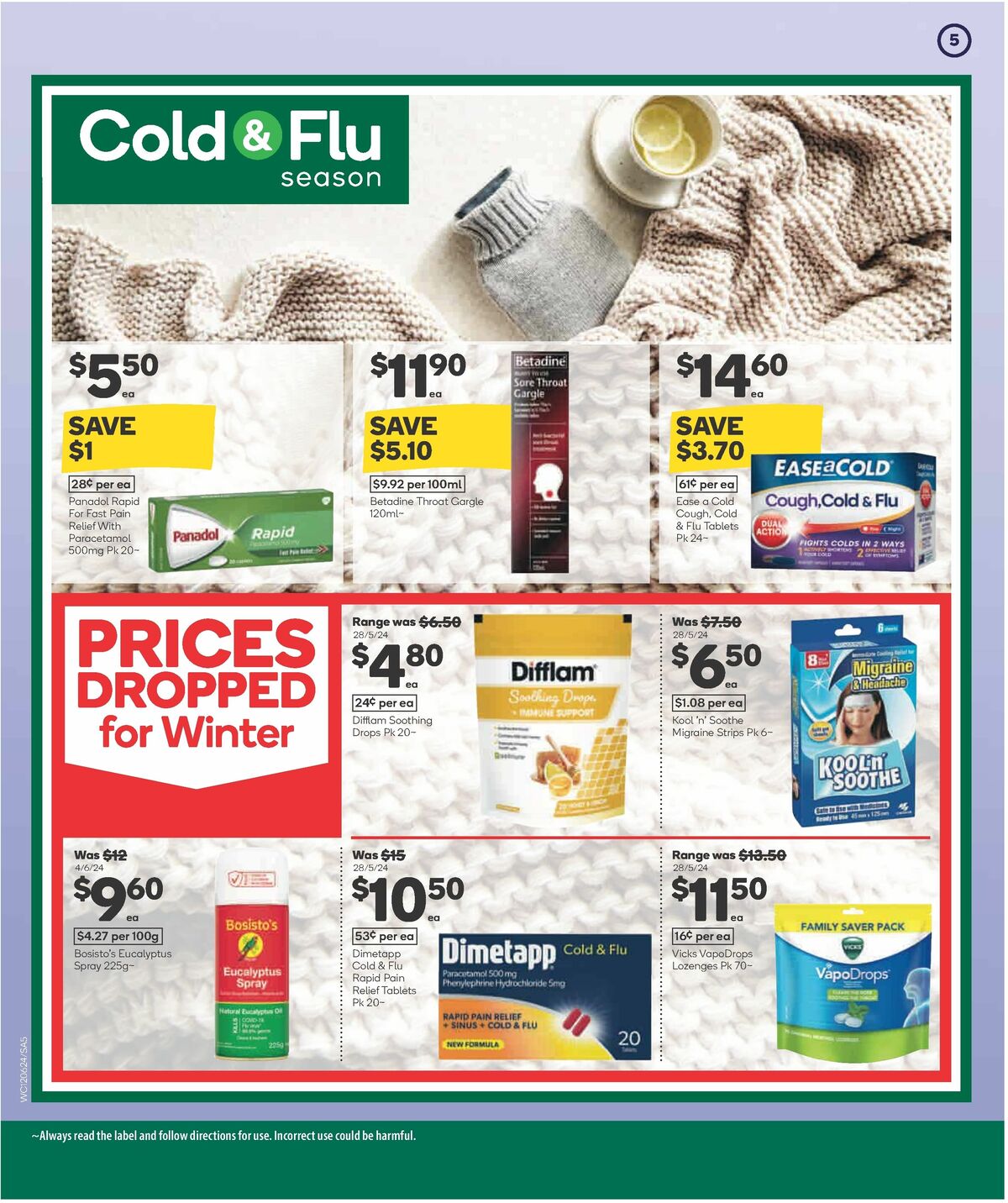 Woolworths Winter Health & Beauty Catalogues from 12 June