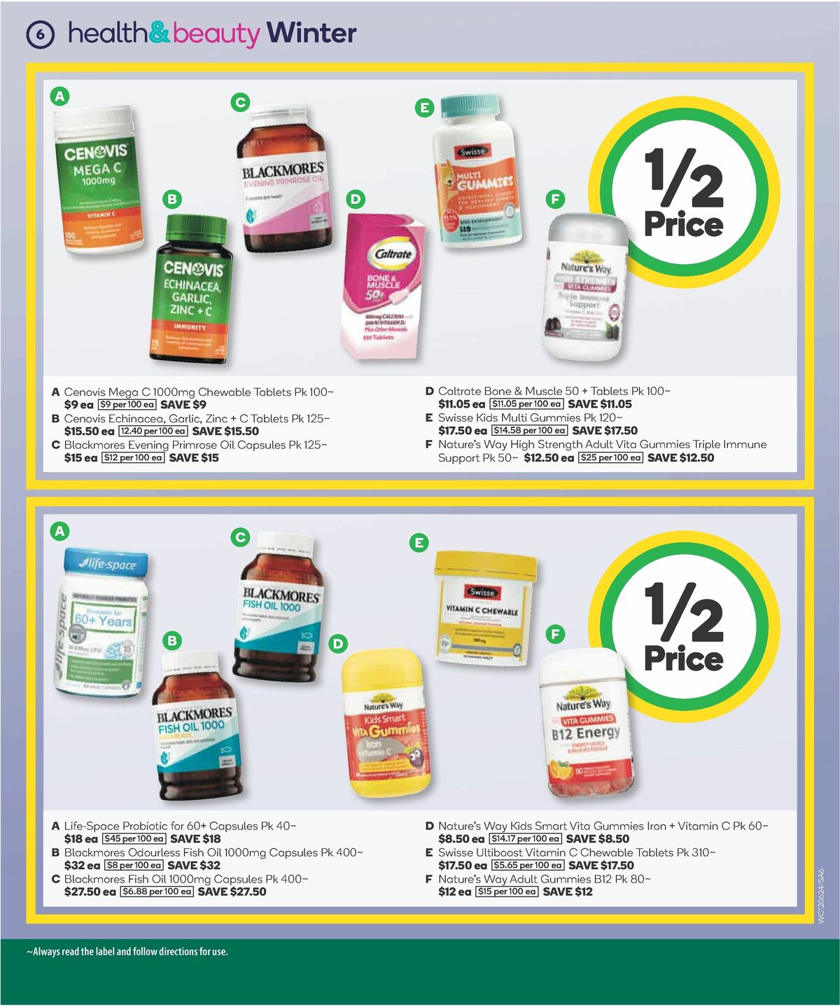 Woolworths Winter Health & Beauty Catalogues from 12 June