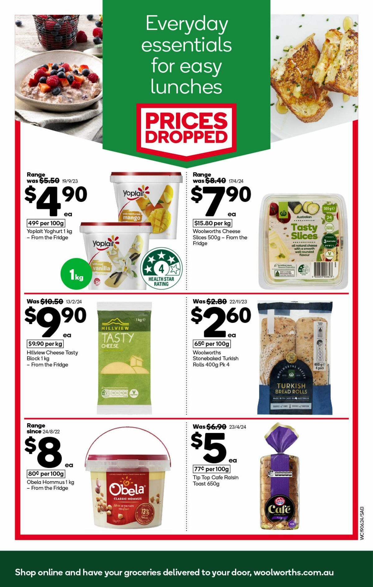 Woolworths Catalogues from 19 June