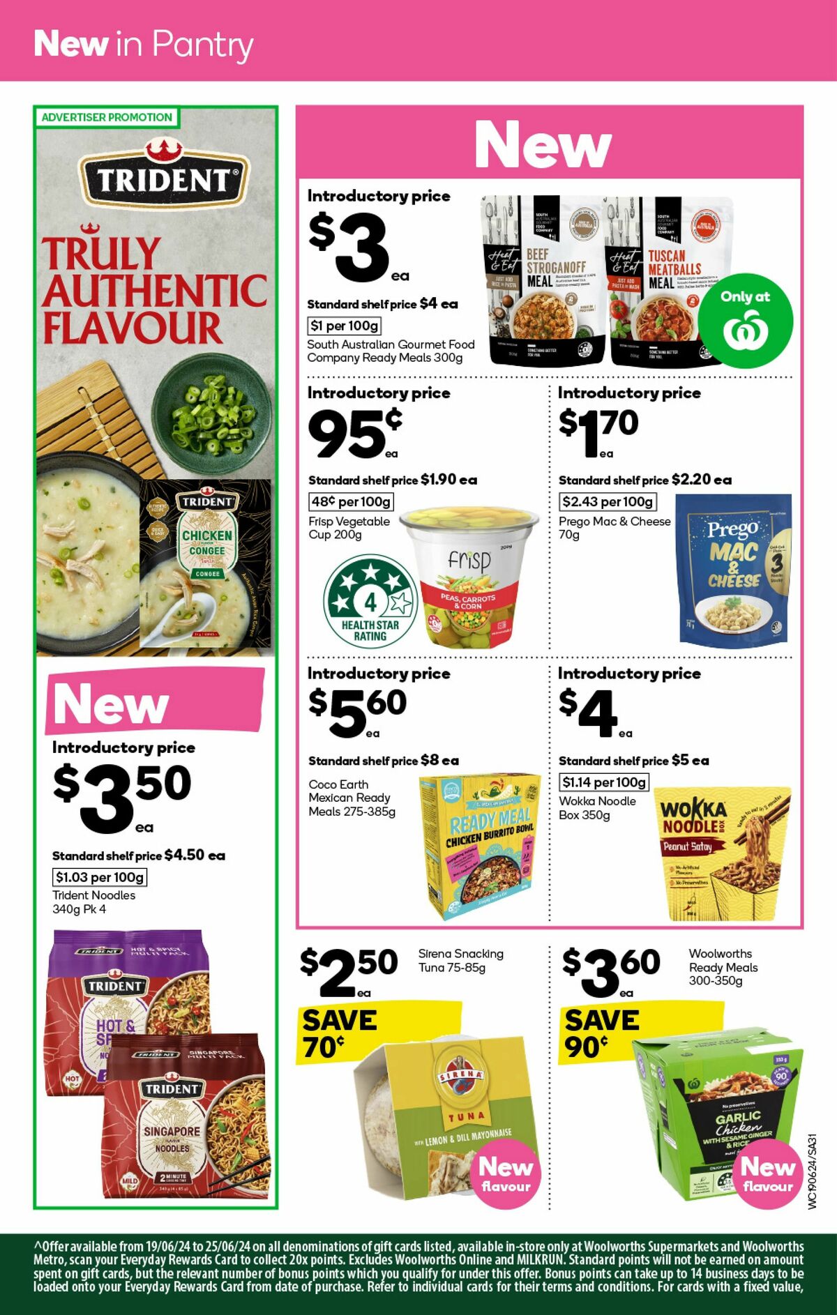 Woolworths Catalogues from 19 June