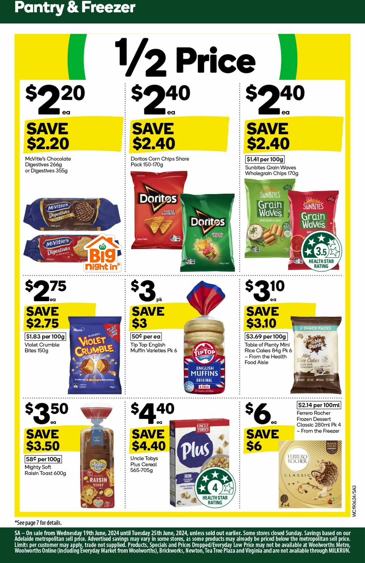 Woolworths Catalogues from 19 June