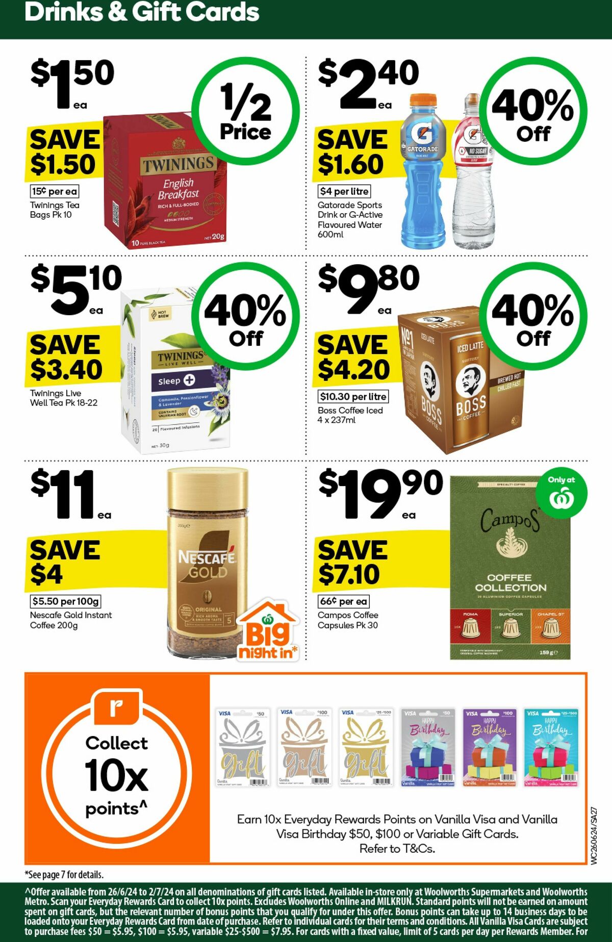 Woolworths Catalogues from 26 June