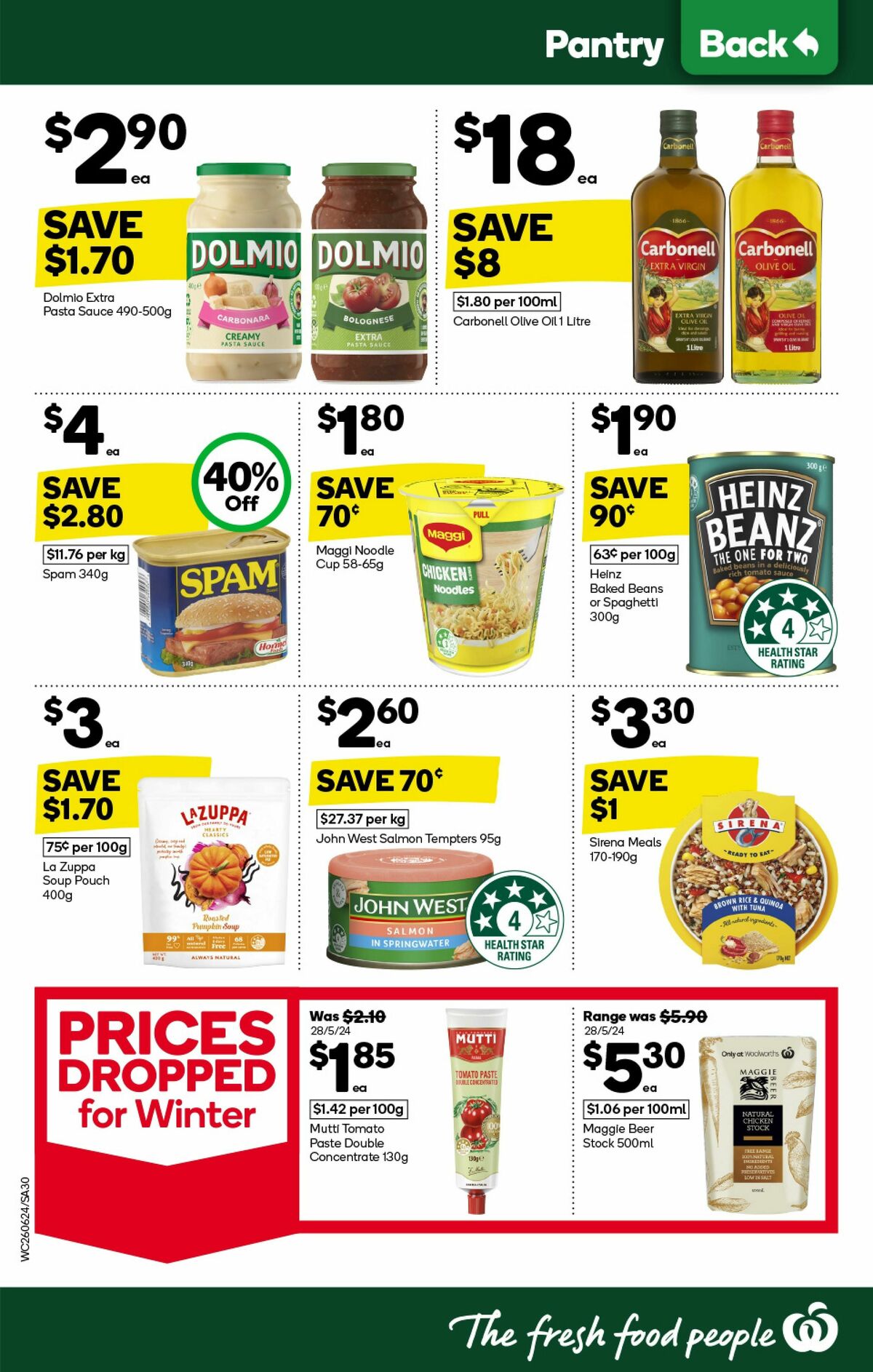 Woolworths Catalogues from 26 June