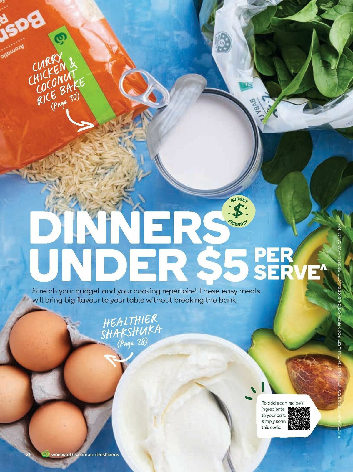 Woolworths Fresh Ideas Magazine July Catalogues from 1 July