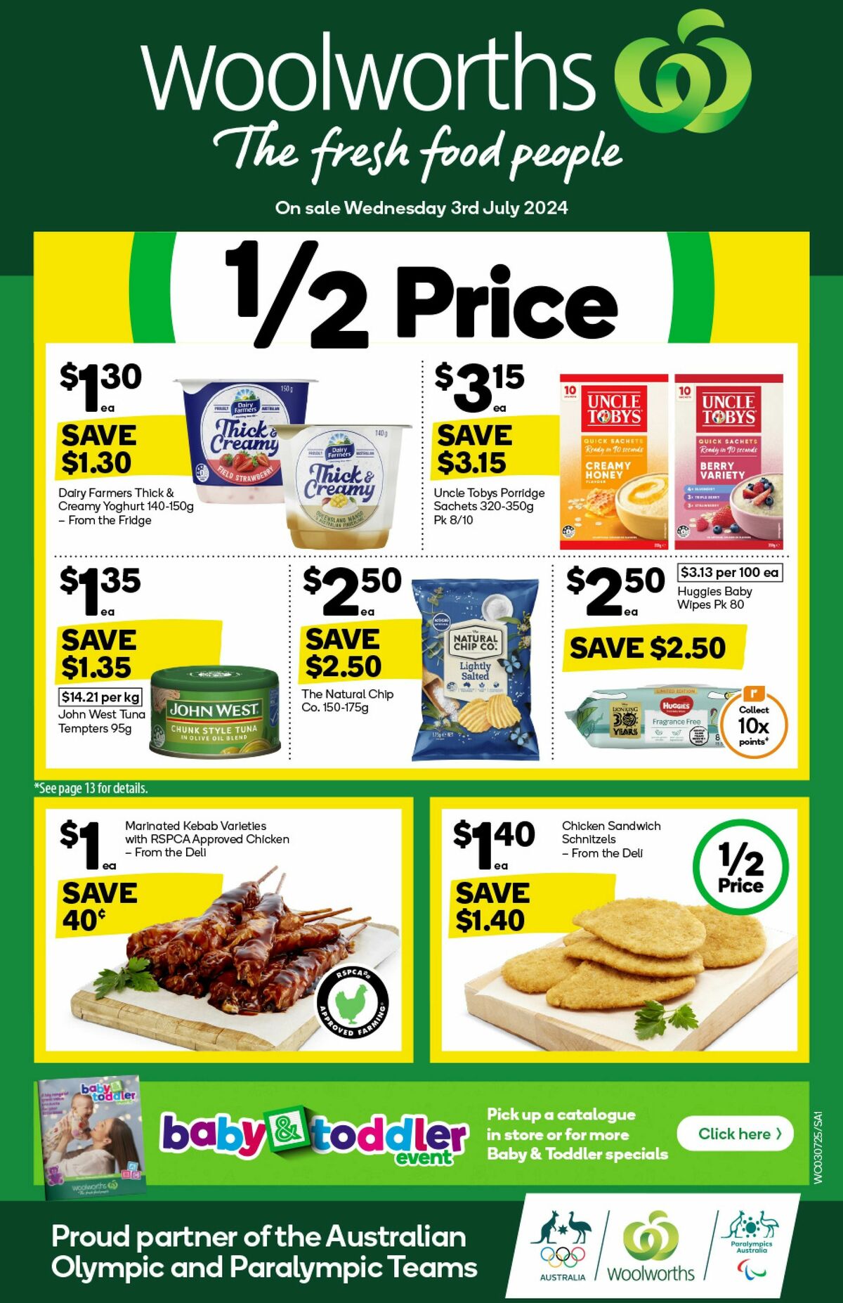 Woolworths Catalogues from 3 July