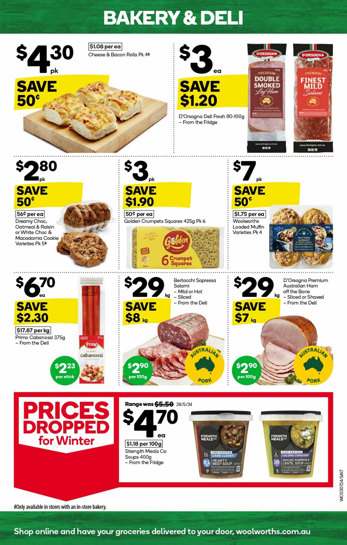 Woolworths Catalogues from 3 July