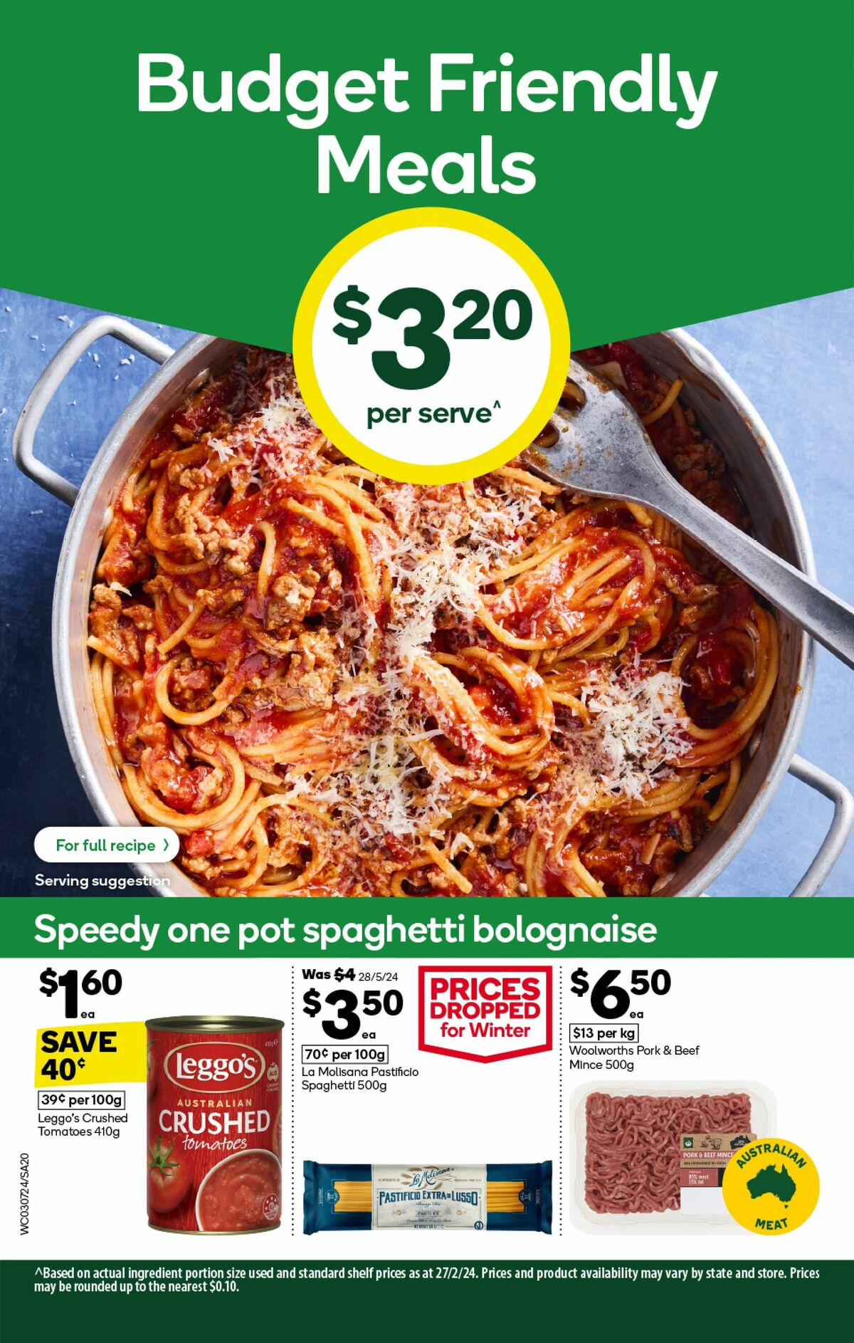 Woolworths Catalogues from 3 July