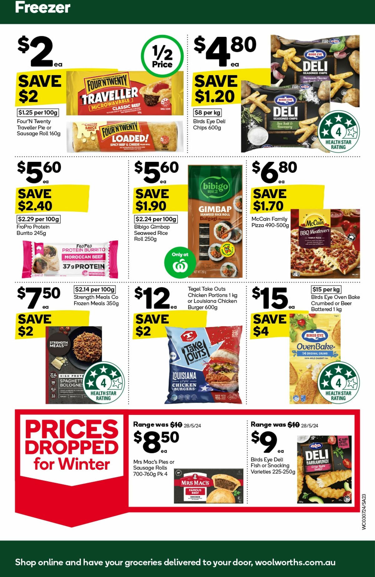 Woolworths Catalogues from 3 July