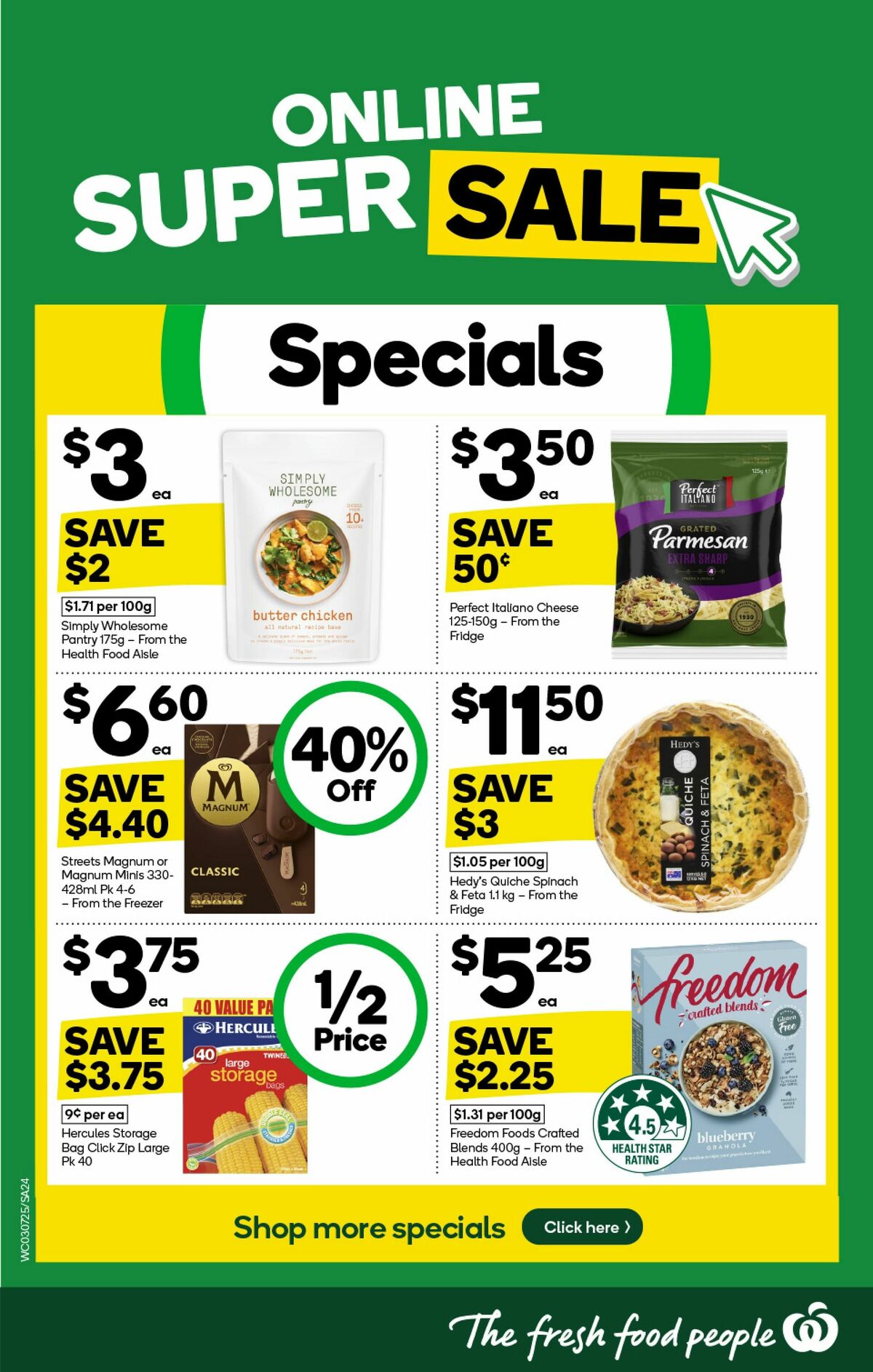 Woolworths Catalogues from 3 July