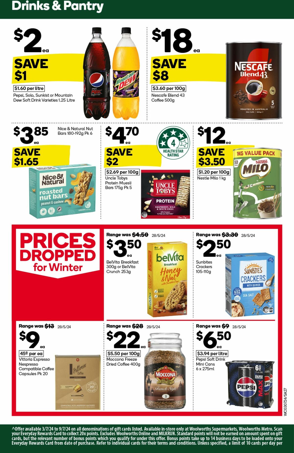 Woolworths Catalogues from 3 July