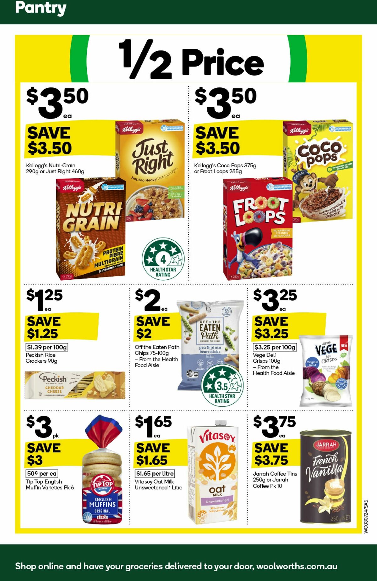 Woolworths Catalogues from 3 July