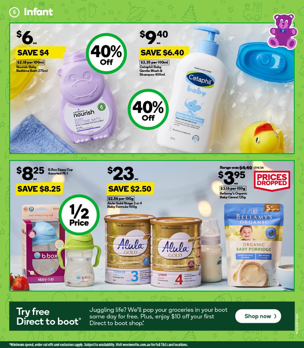 Woolworths Baby Catalogues from 3 July