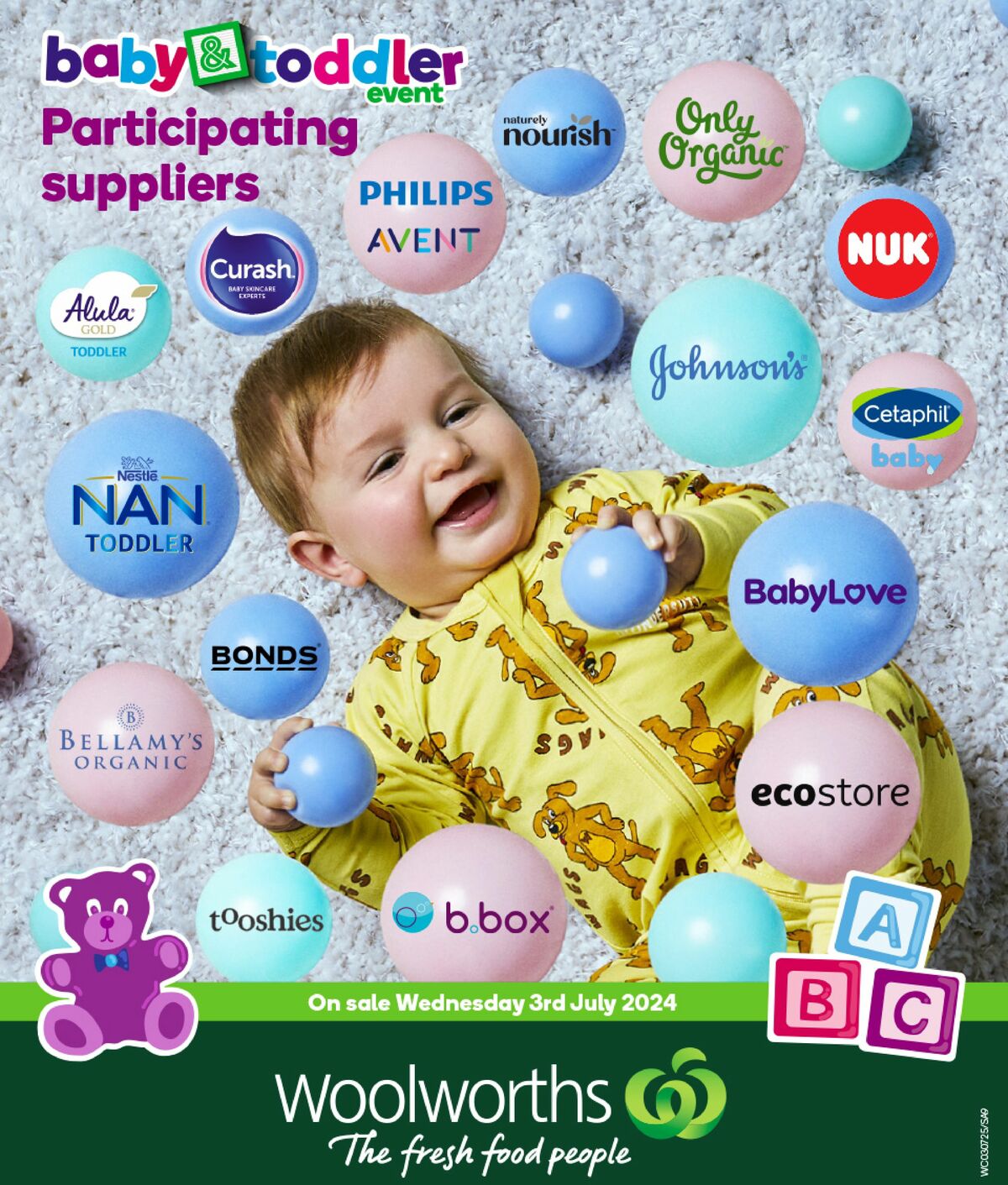 Woolworths Baby Catalogues from 3 July