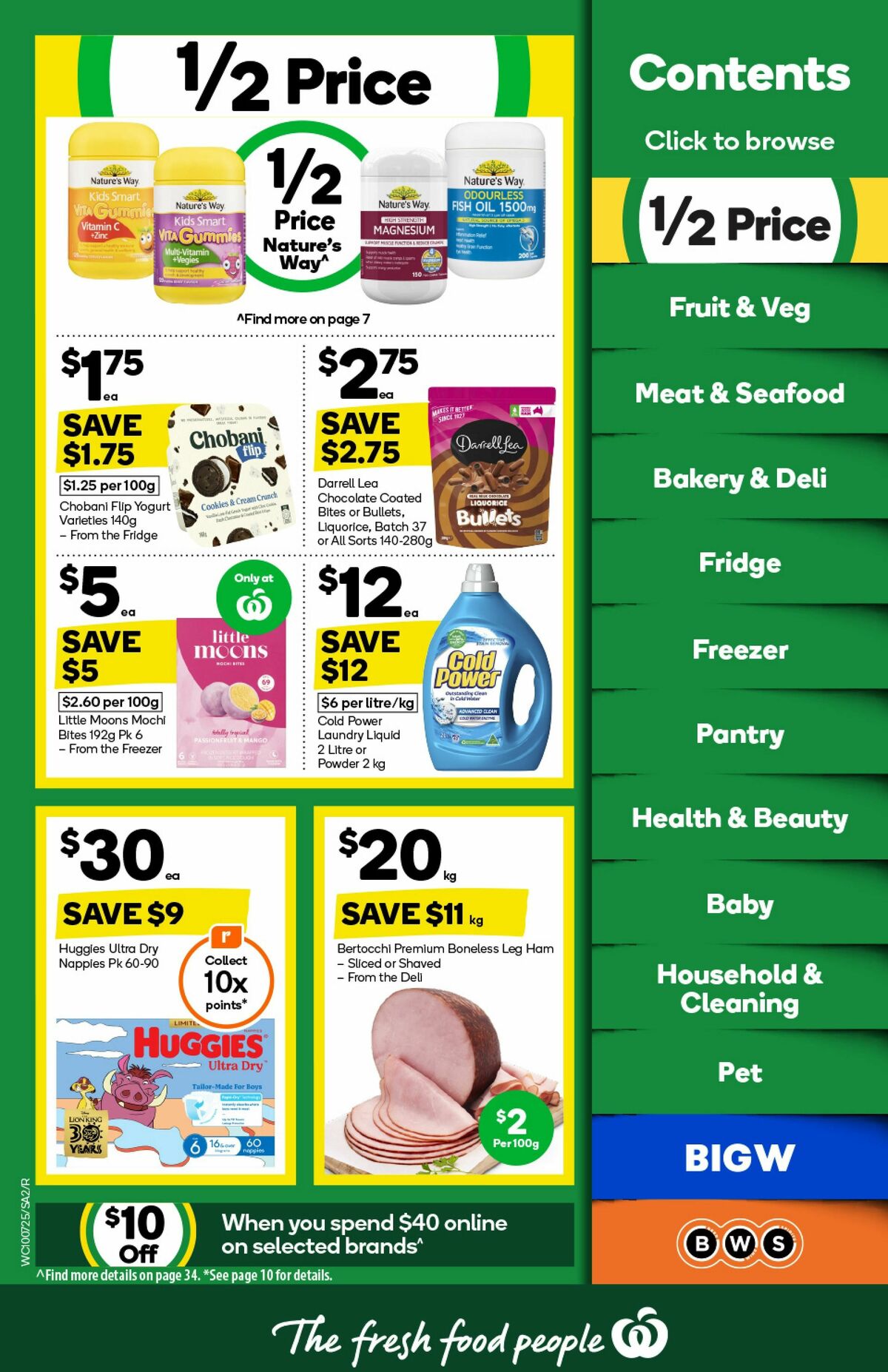 Woolworths Catalogues from 10 July