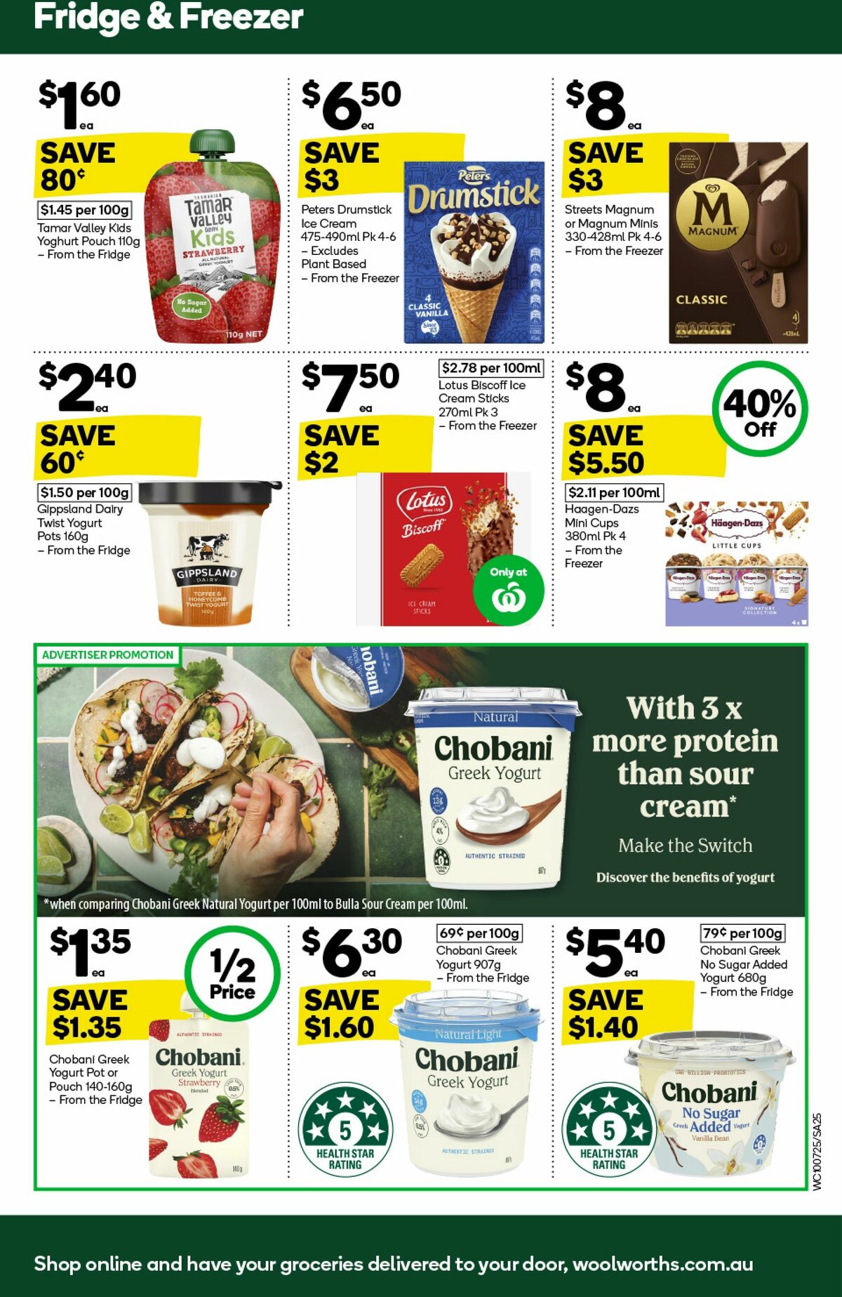 Woolworths Catalogues from 10 July