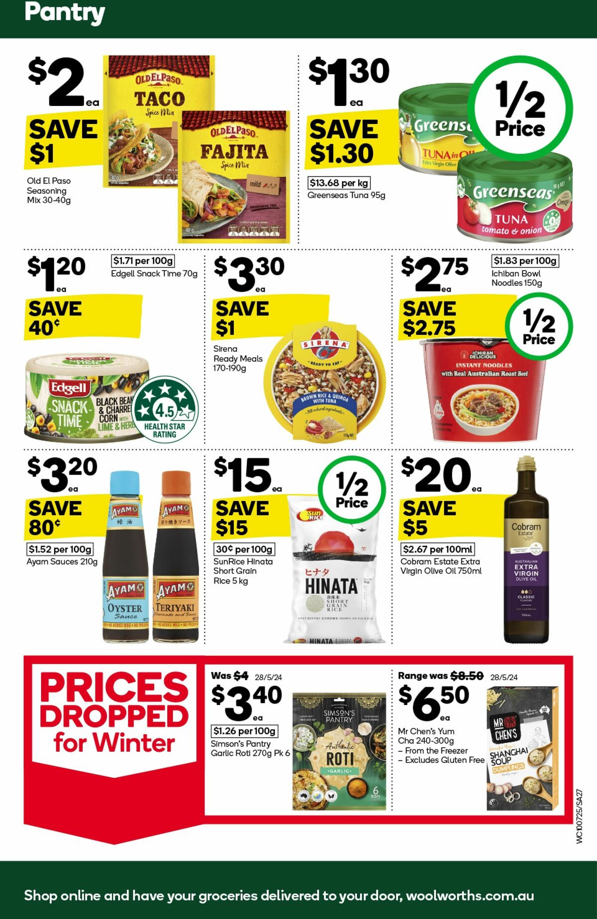 Woolworths Catalogues from 10 July