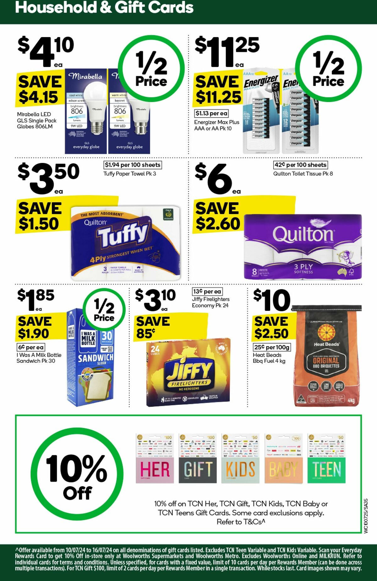 Woolworths Catalogues from 10 July