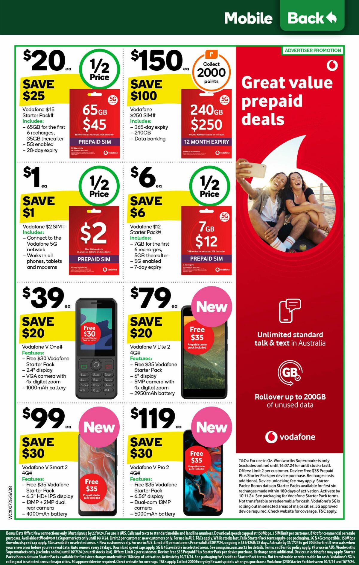 Woolworths Catalogues from 10 July