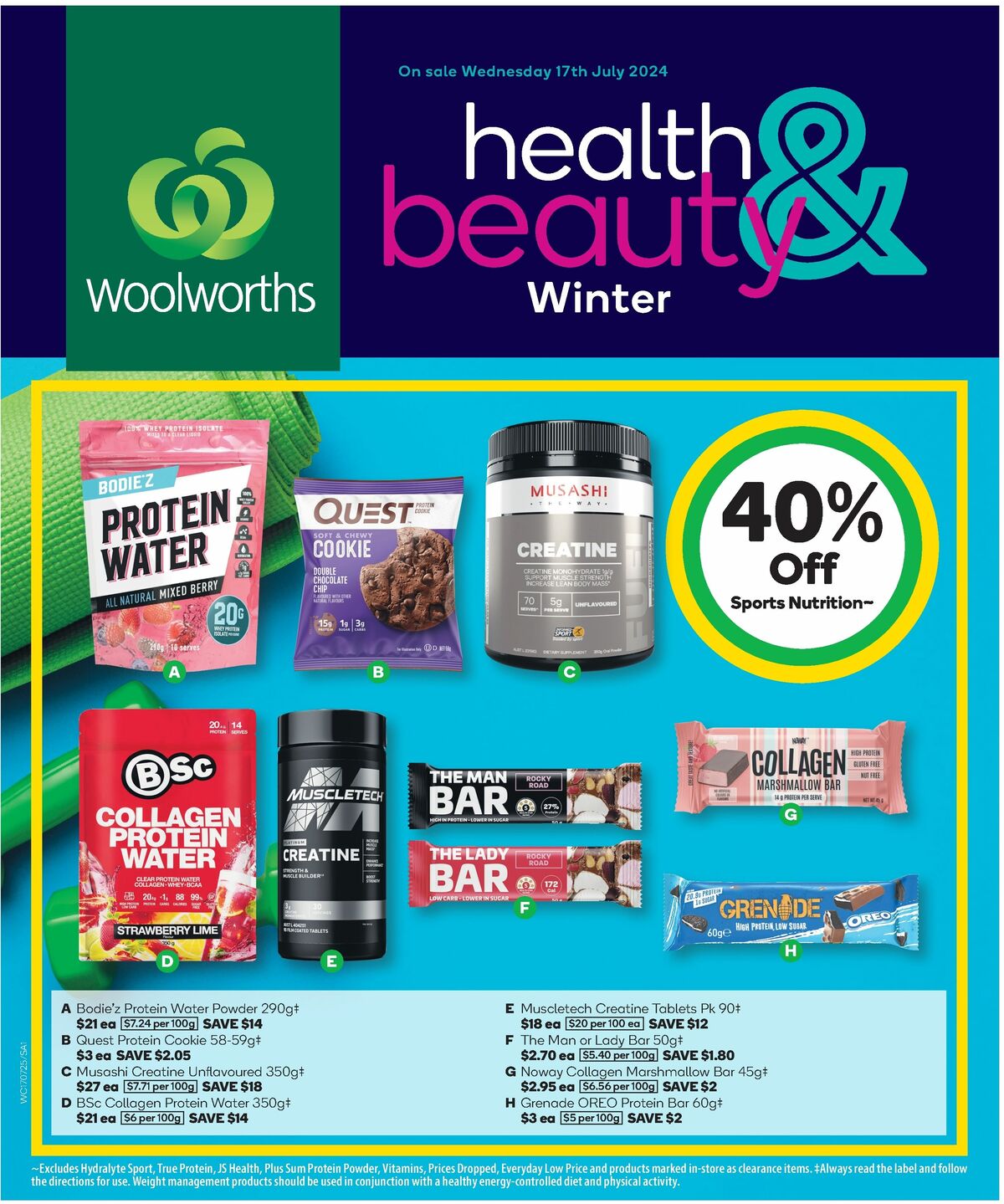 Woolworths Winter Health & Beauty Catalogues from 17 July