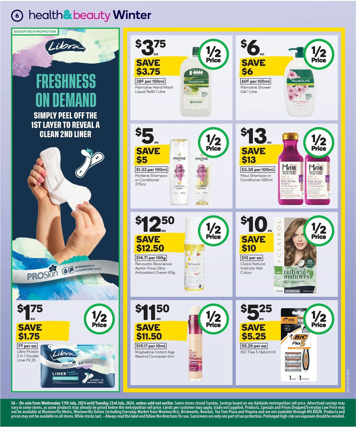 Woolworths Winter Health & Beauty Catalogues from 17 July