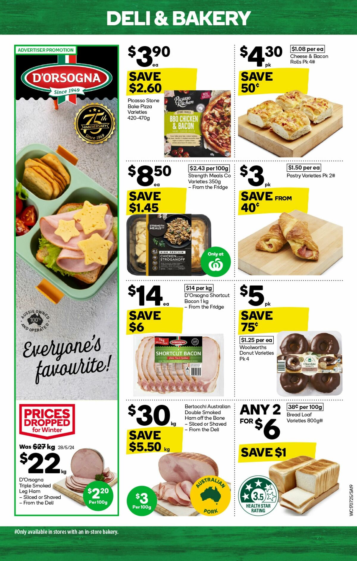 Woolworths Catalogues from 17 July