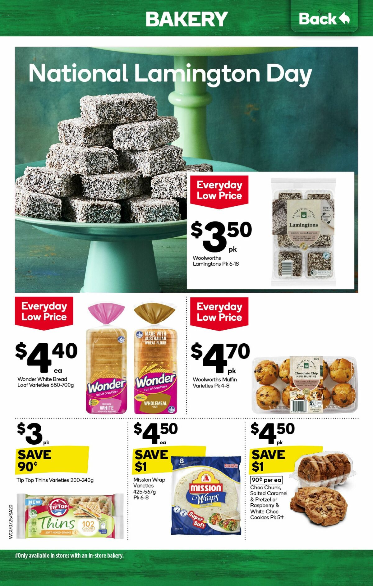 Woolworths Catalogues from 17 July