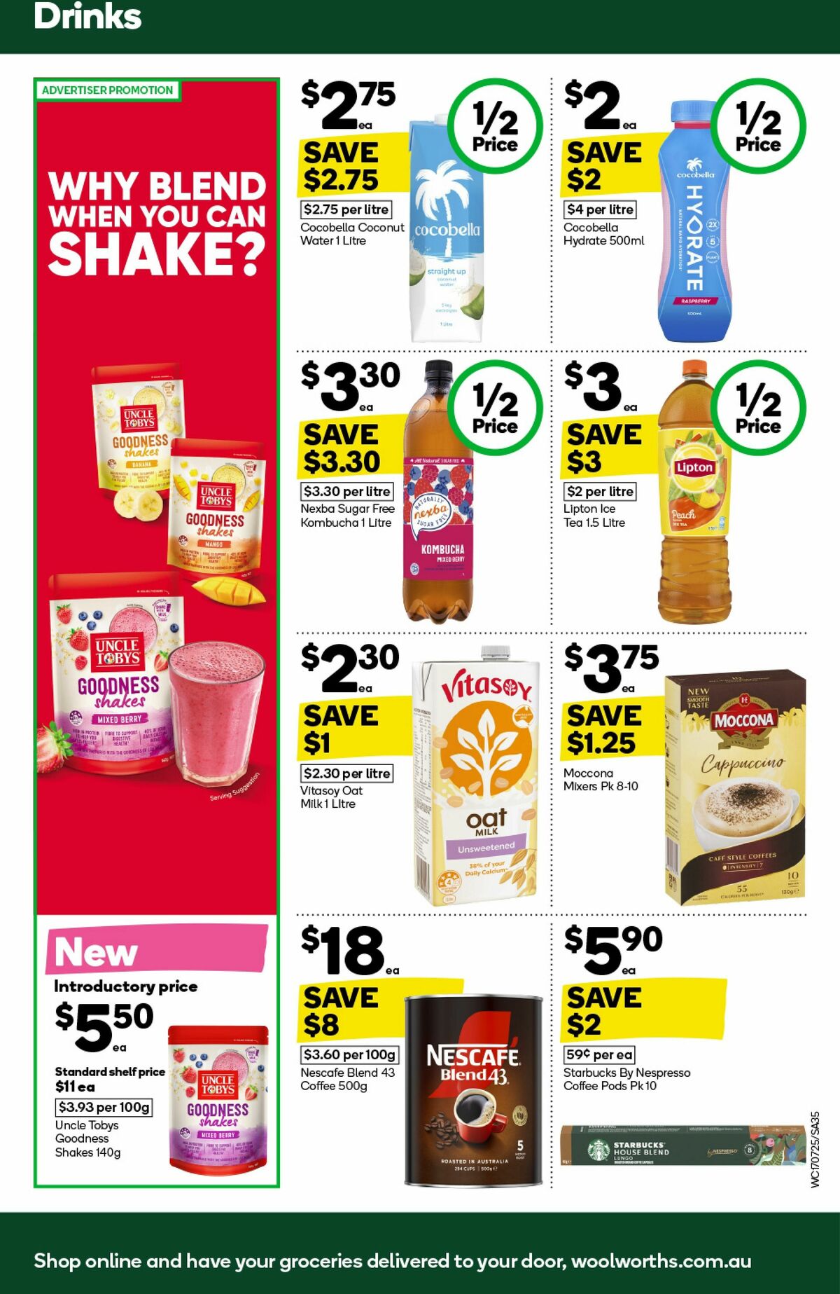 Woolworths Catalogues from 17 July