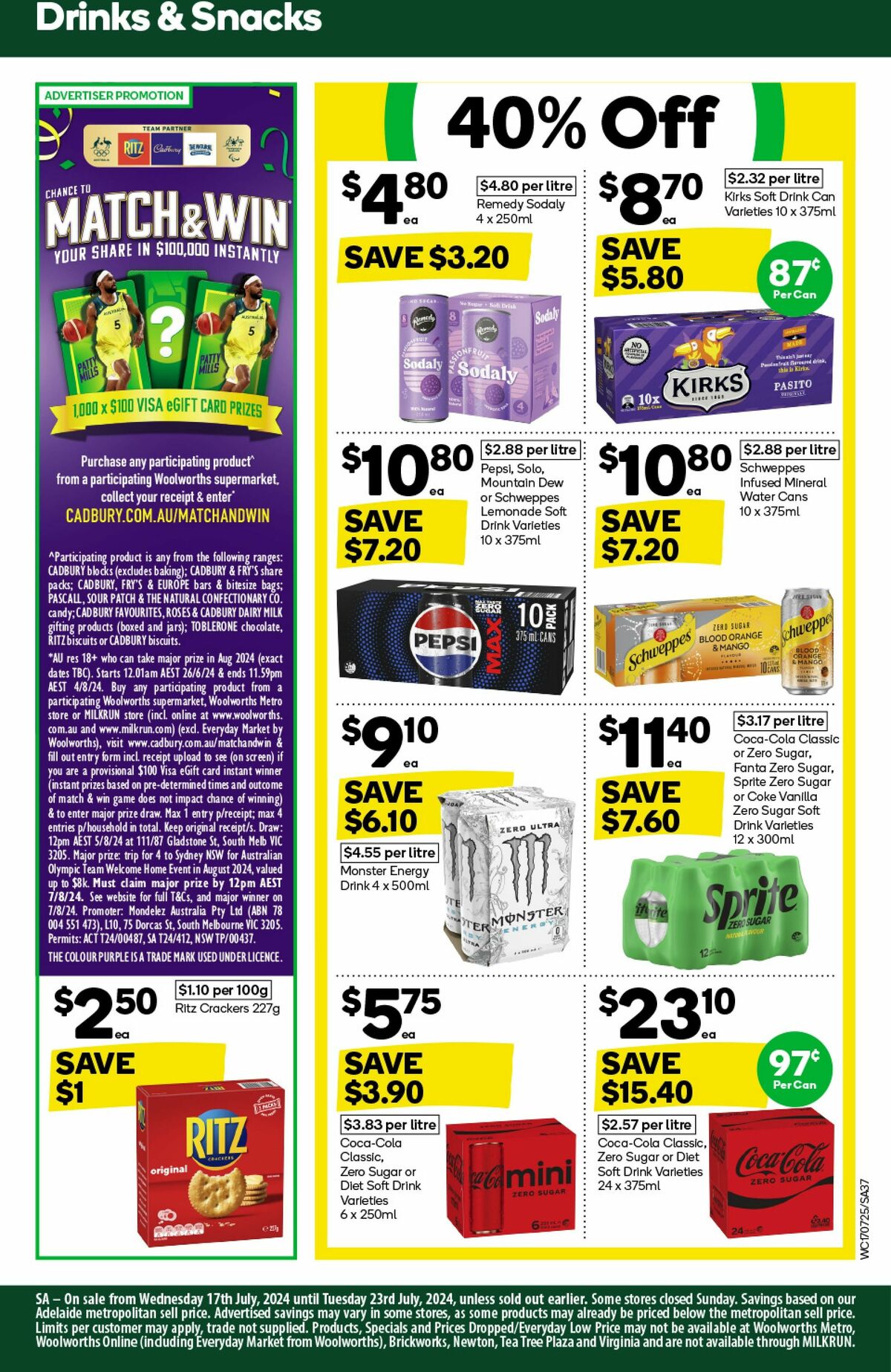 Woolworths Catalogues from 17 July