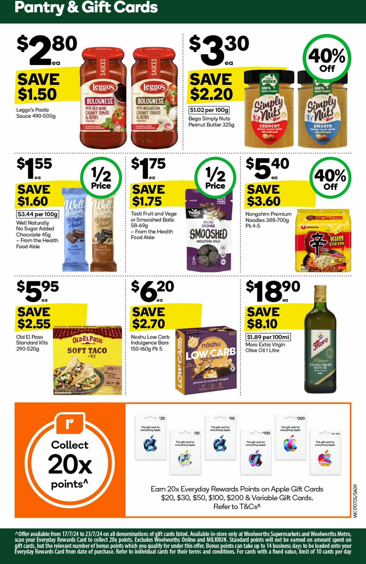 Woolworths Catalogues from 17 July