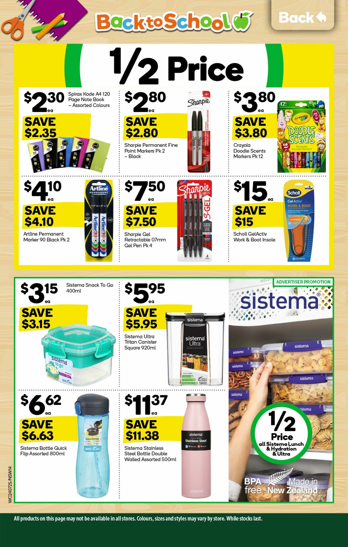 Woolworths Catalogues from 24 July