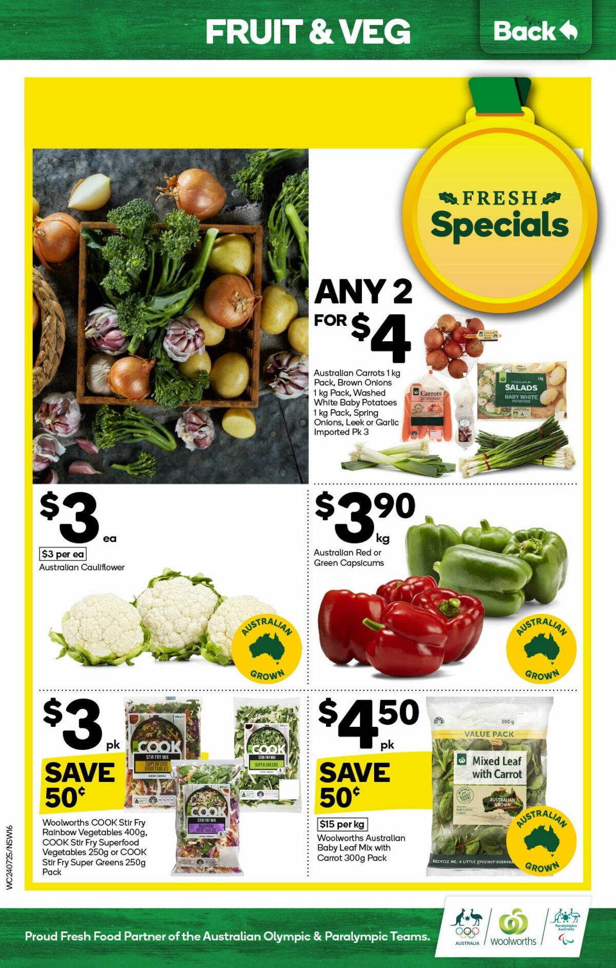 Woolworths Catalogues from 24 July