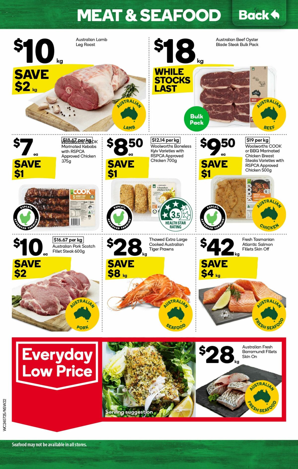 Woolworths Catalogues from 24 July