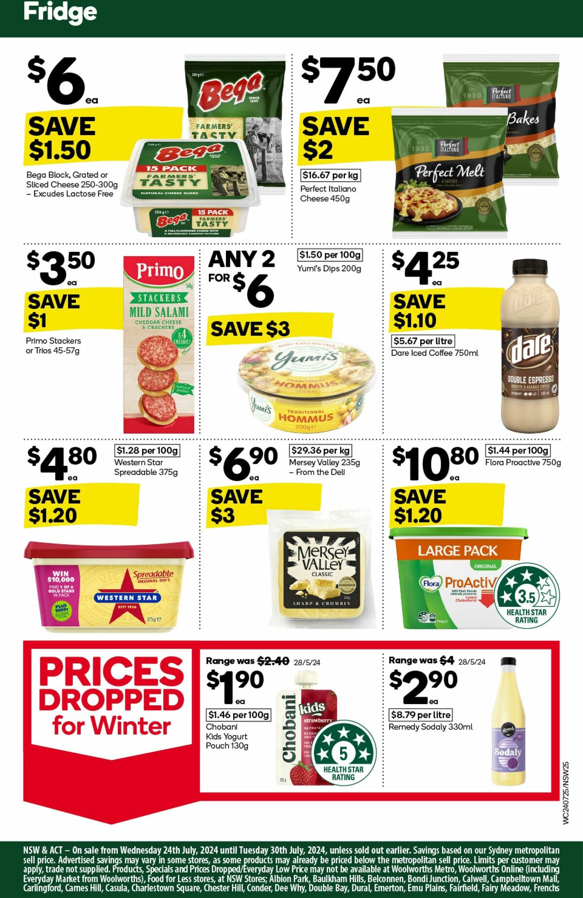 Woolworths Catalogues from 24 July