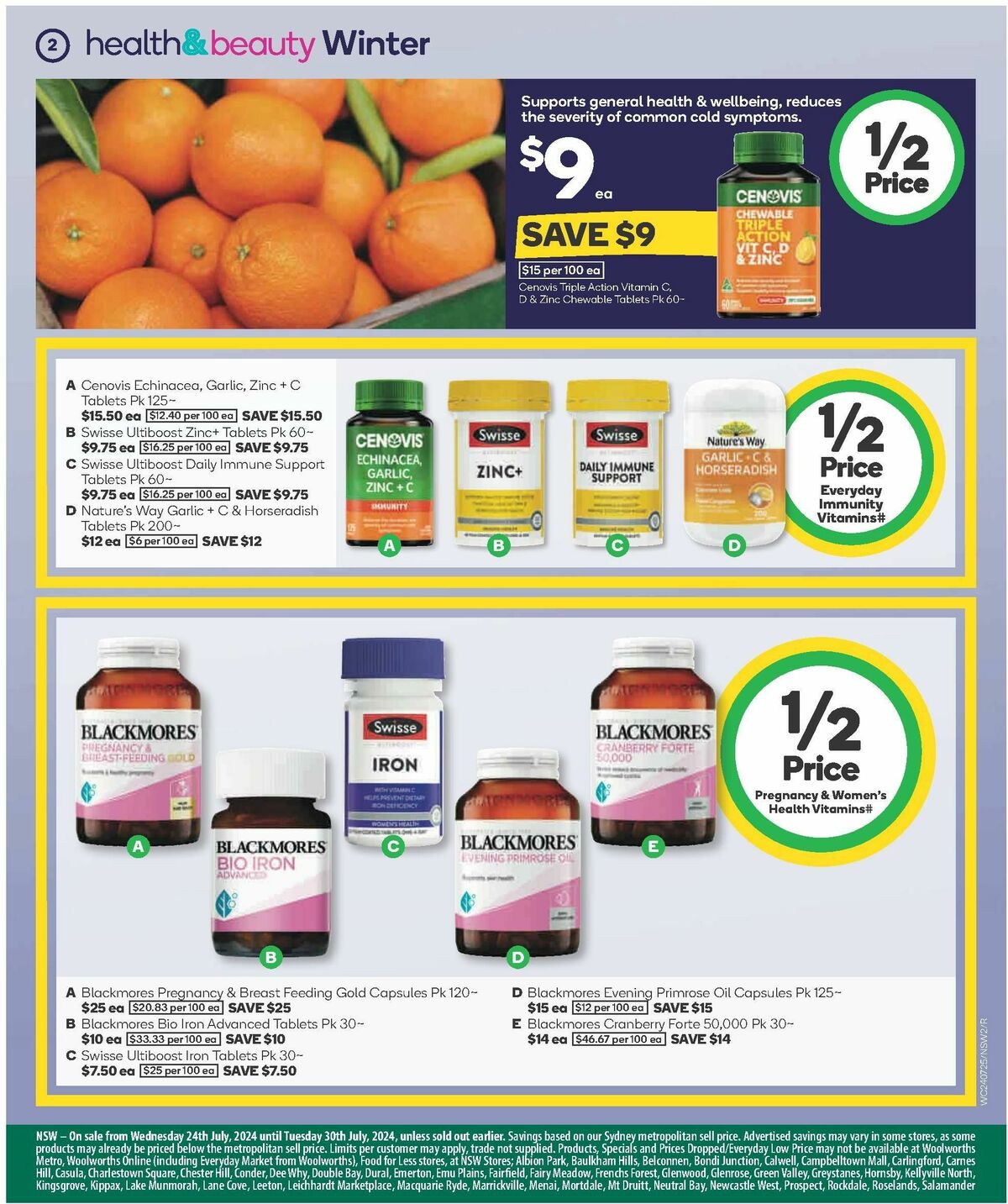 Woolworths Winter Health & Beauty Catalogue Catalogues from 24 July