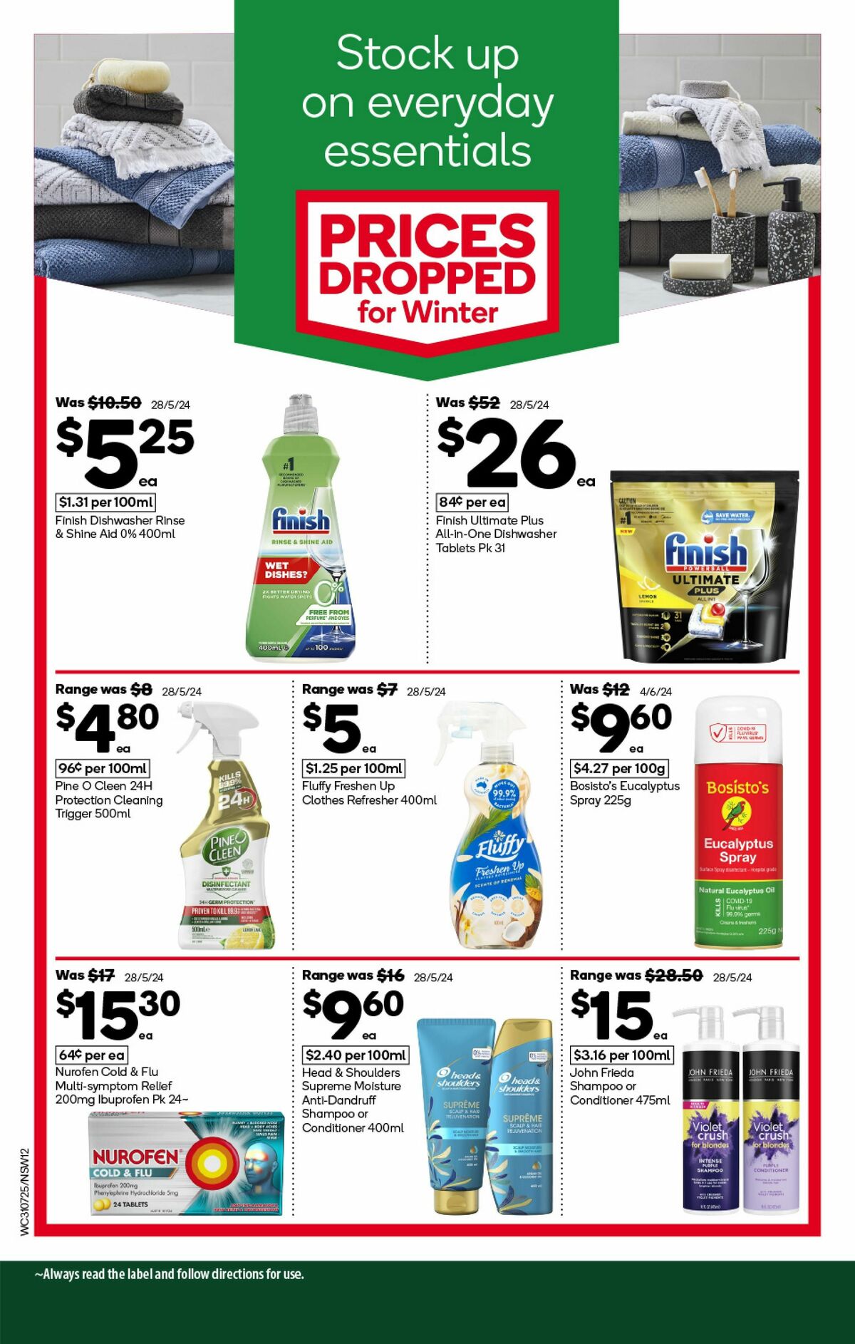 Woolworths Catalogues from 31 July