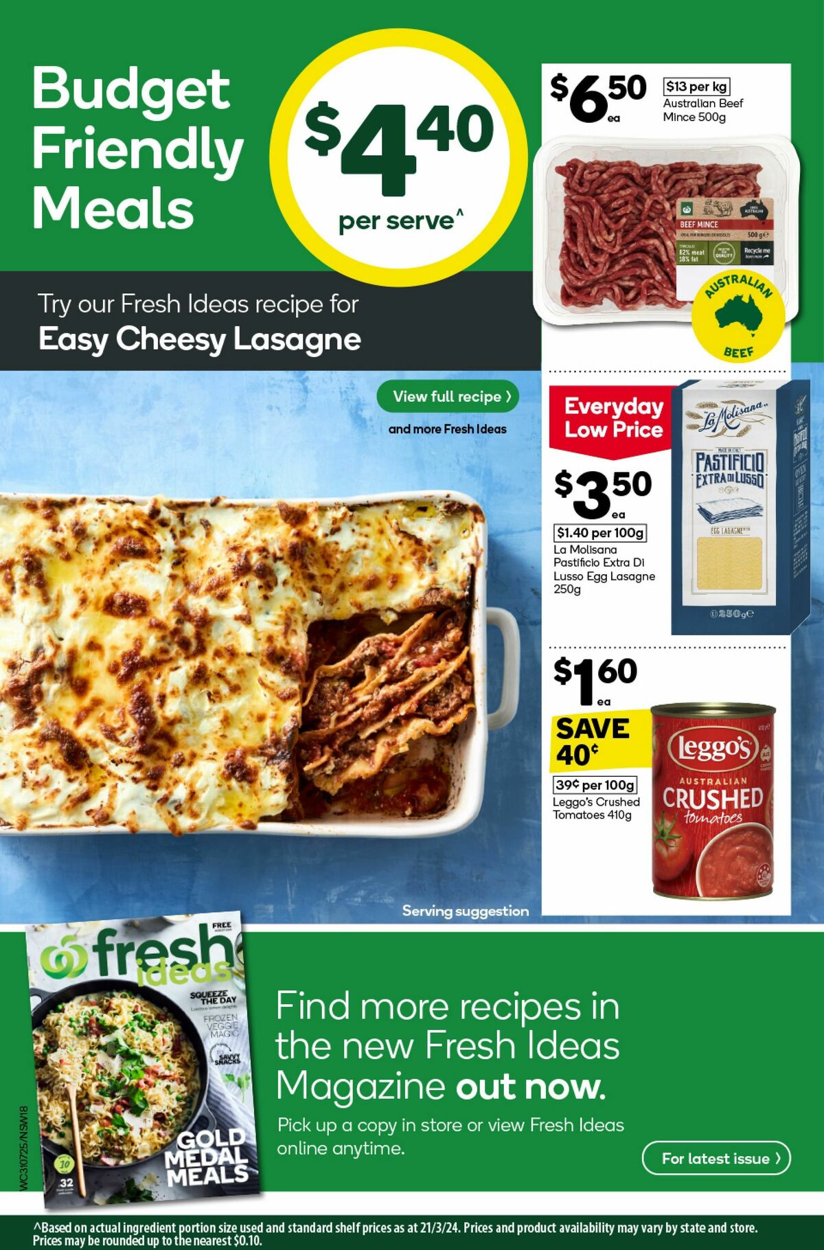 Woolworths Catalogues from 31 July