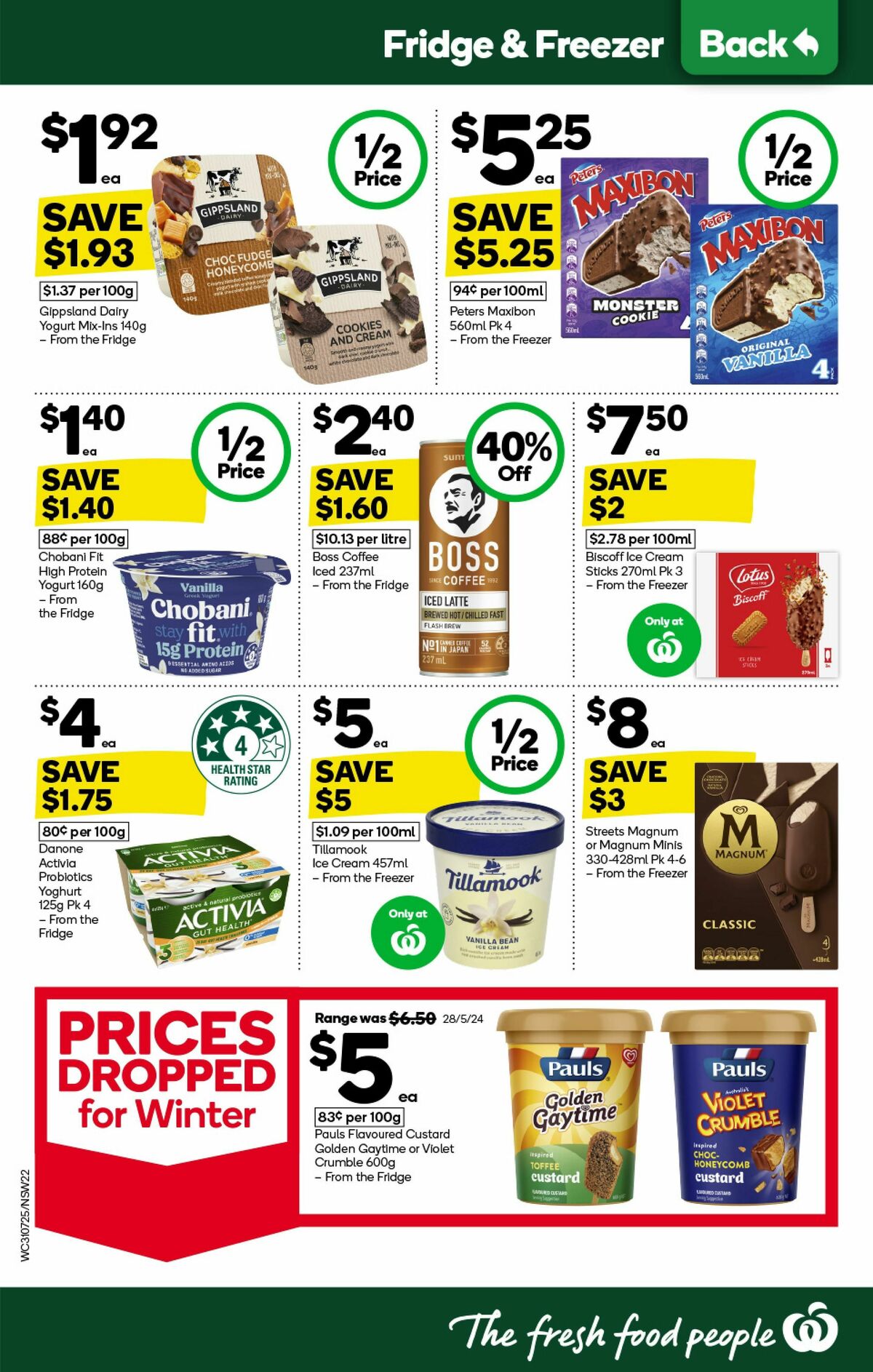 Woolworths Catalogues from 31 July