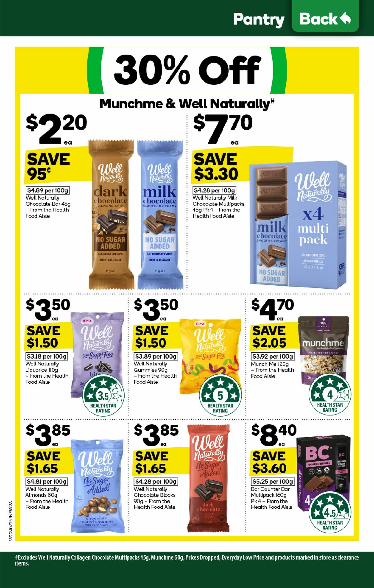 Woolworths Catalogues from 31 July