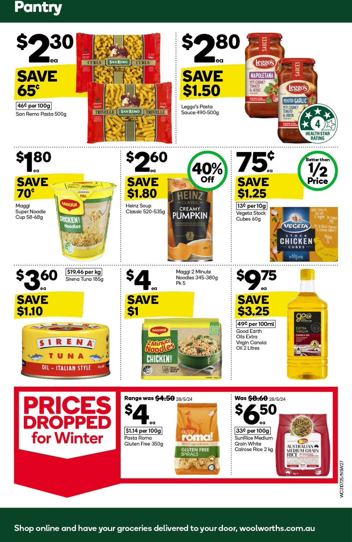 Woolworths Catalogues from 31 July