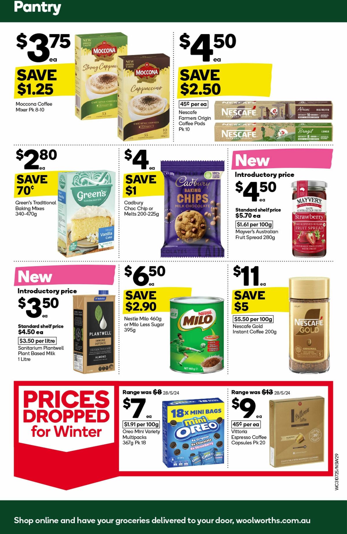 Woolworths Catalogues from 31 July