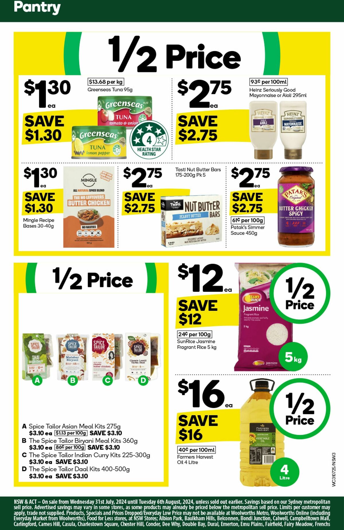 Woolworths Catalogues from 31 July