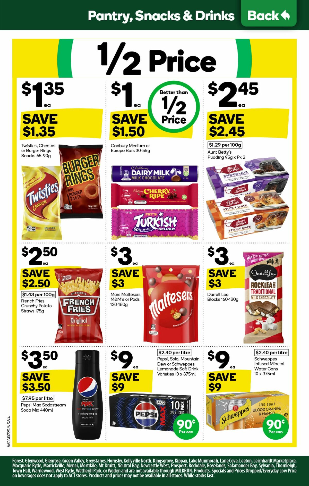 Woolworths Catalogues from 31 July