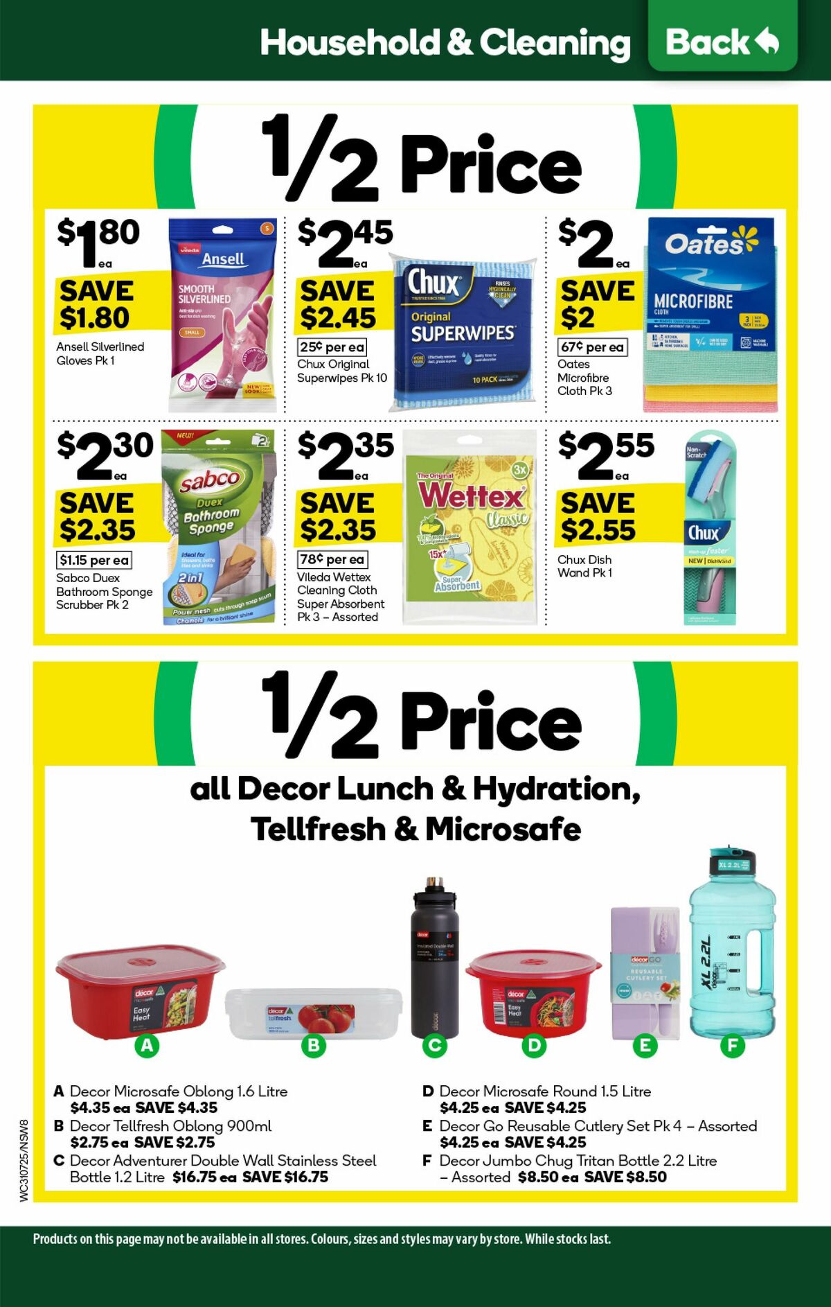 Woolworths Catalogues from 31 July