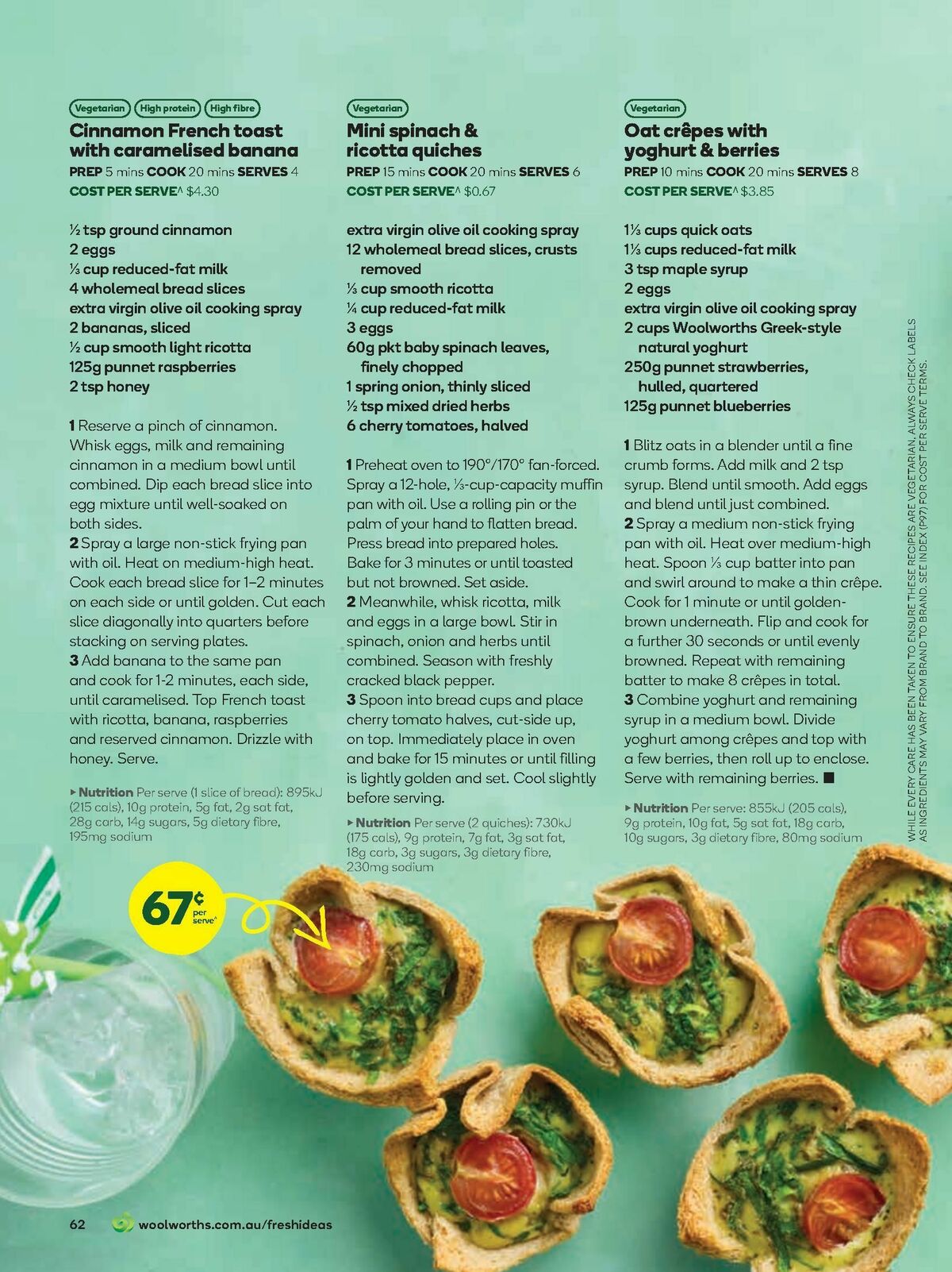 Woolworths Fresh Ideas Magazine August Catalogues from 1 August