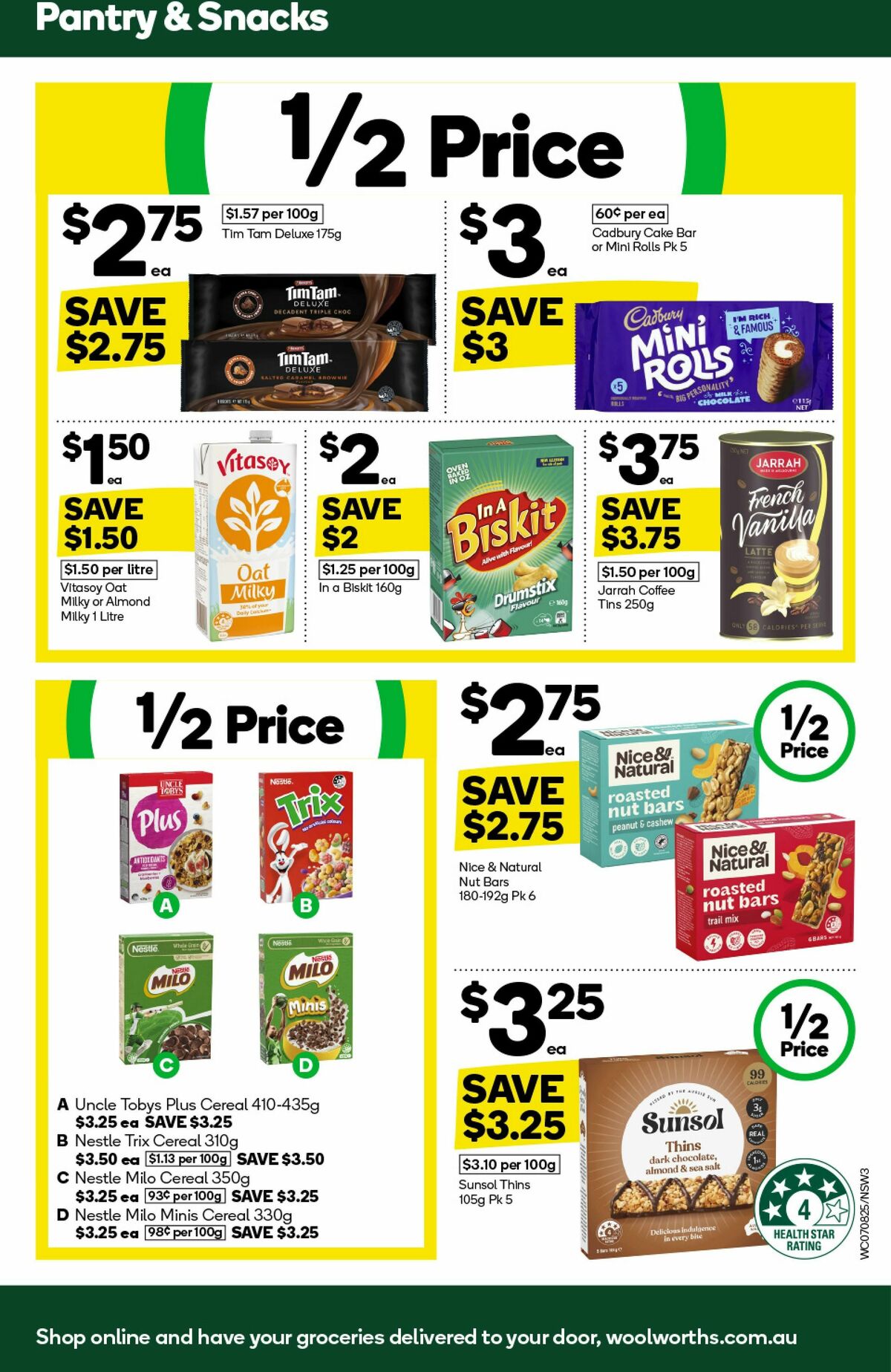 Woolworths Catalogues from 7 August