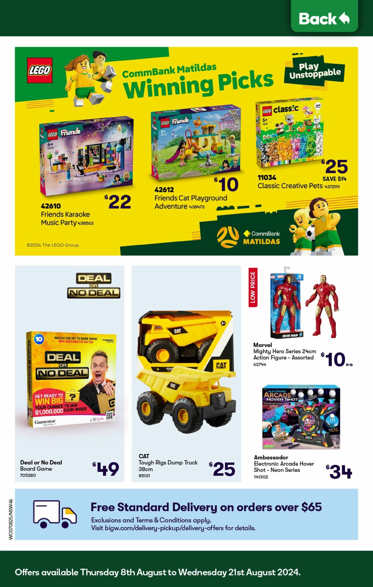 Woolworths Catalogues from 7 August