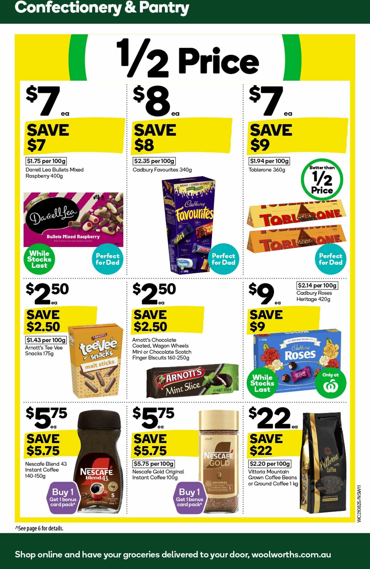 Woolworths Catalogues from 21 August