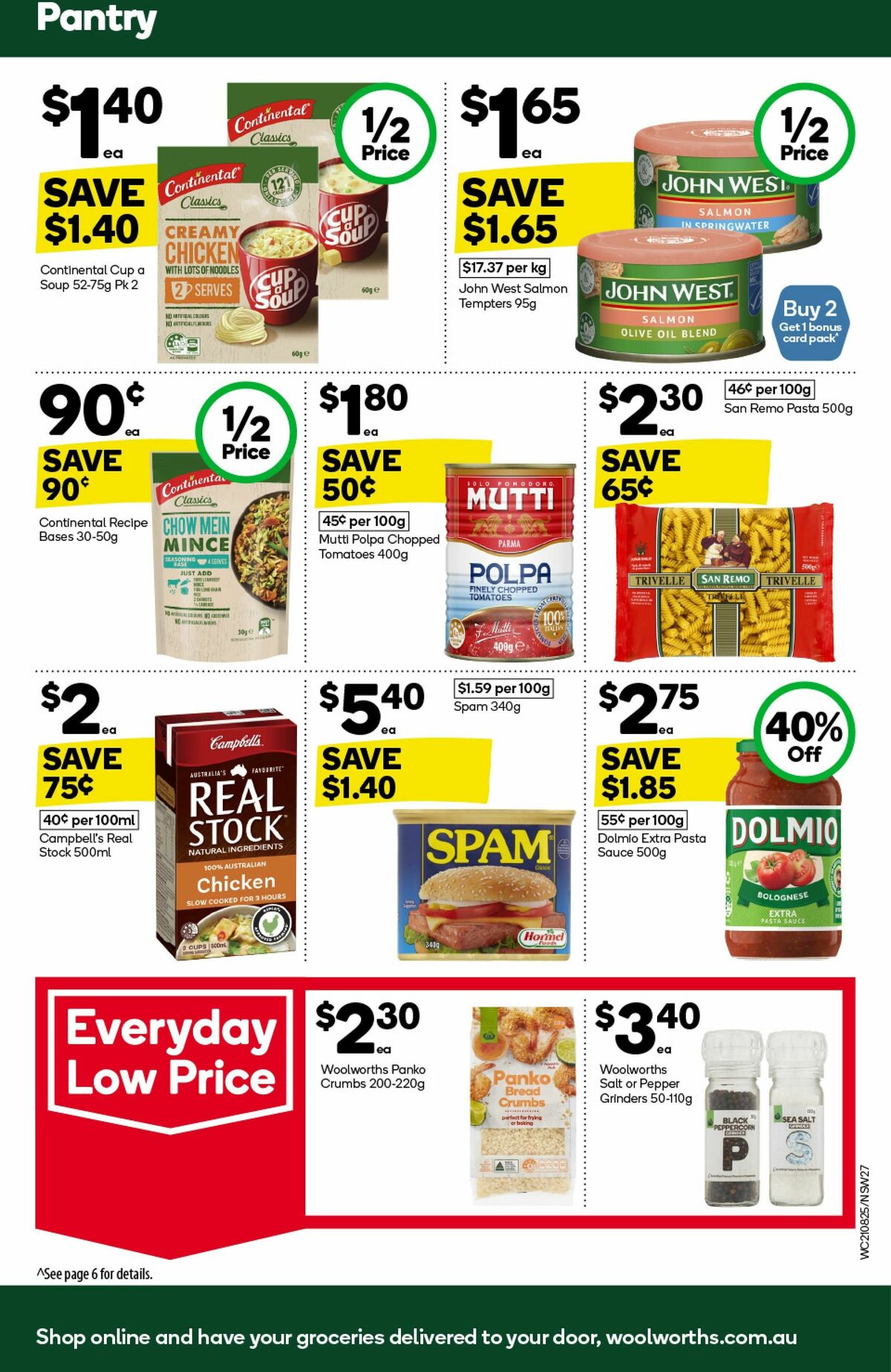 Woolworths Catalogues from 21 August