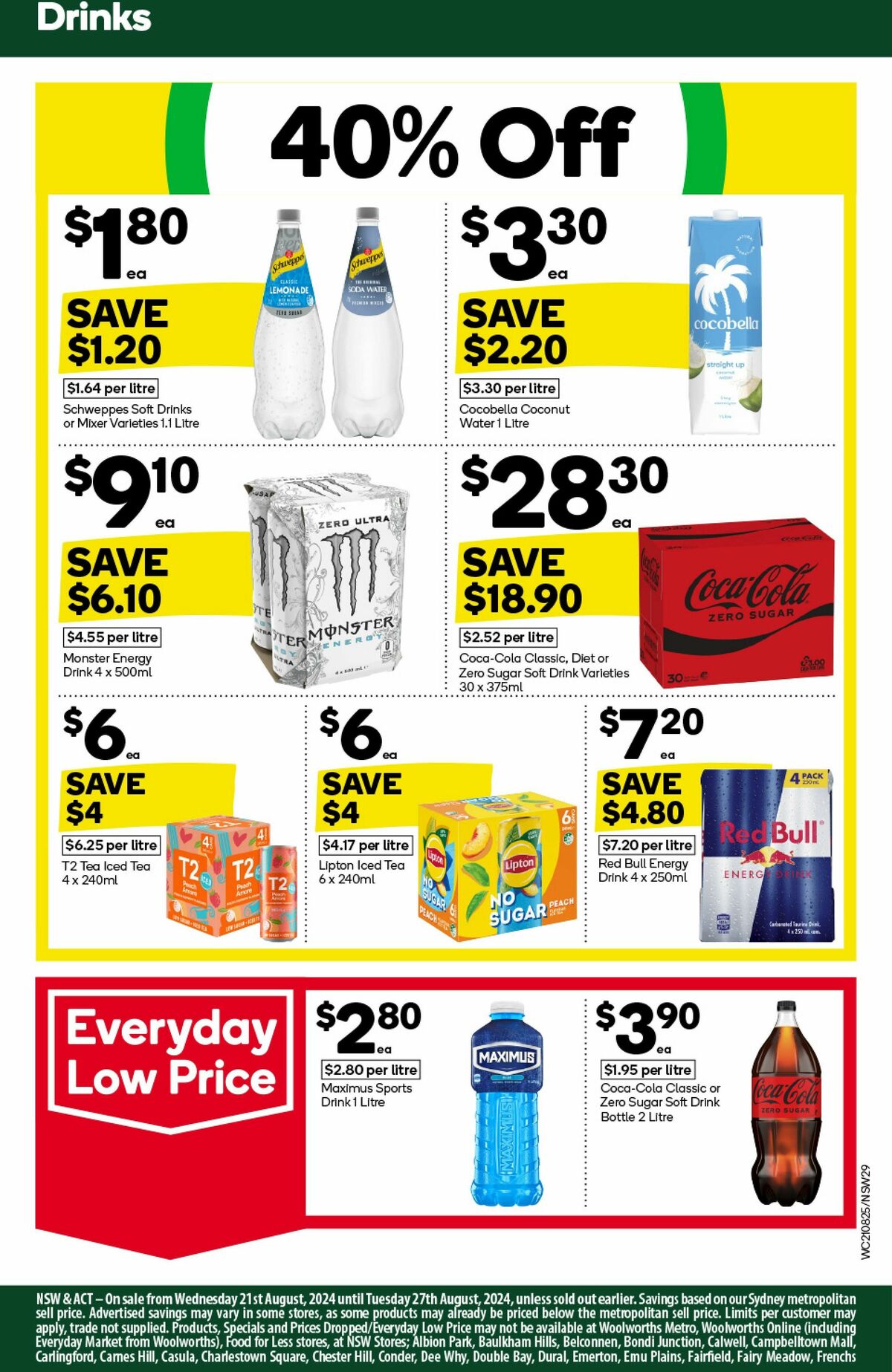 Woolworths Catalogues from 21 August